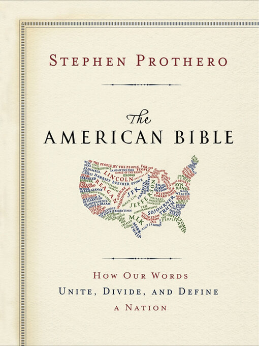 Title details for The American Bible by Stephen Prothero - Wait list